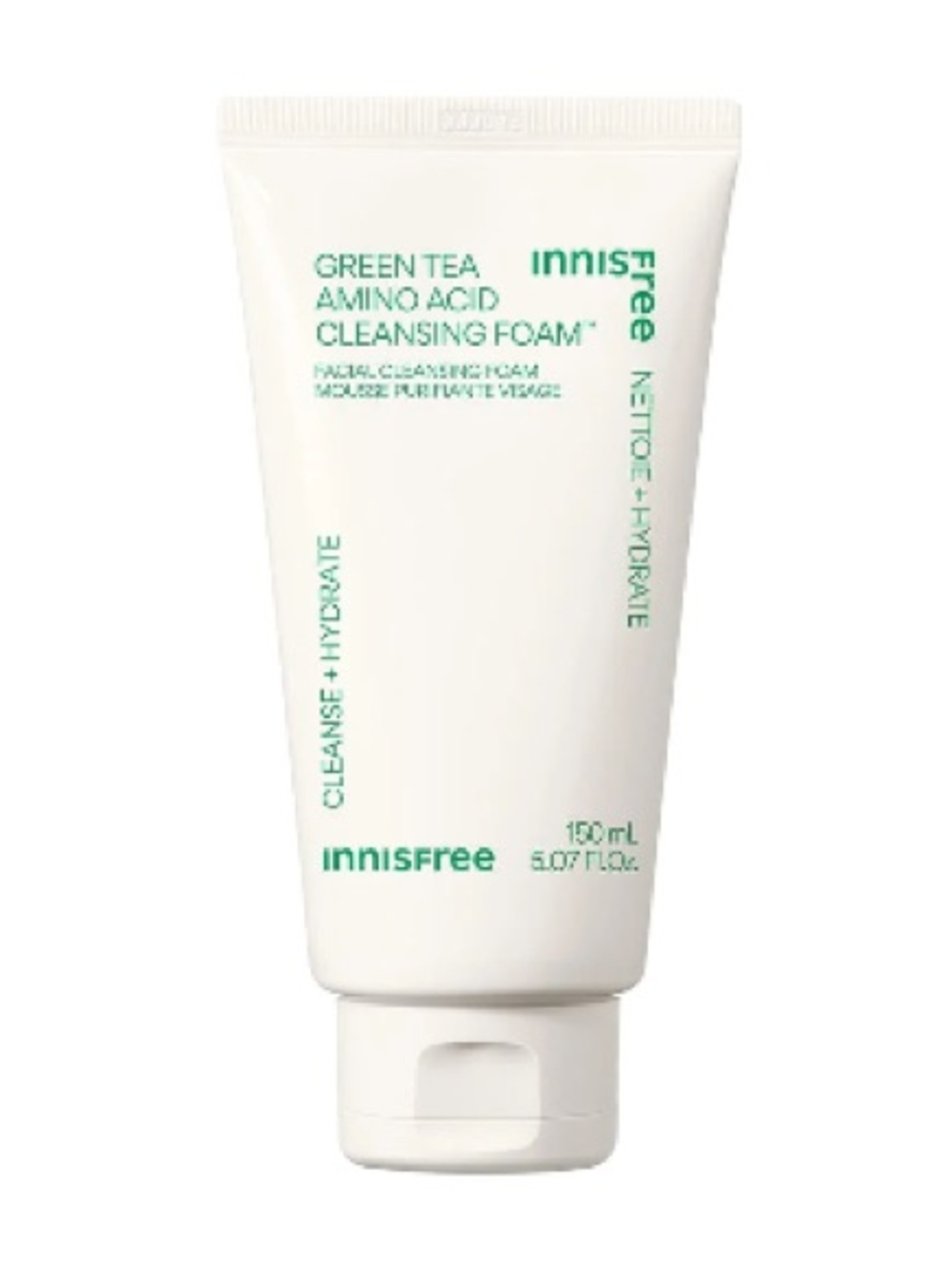 Innisfree Green Tea Amino Acid Cleansing Foam (x2)